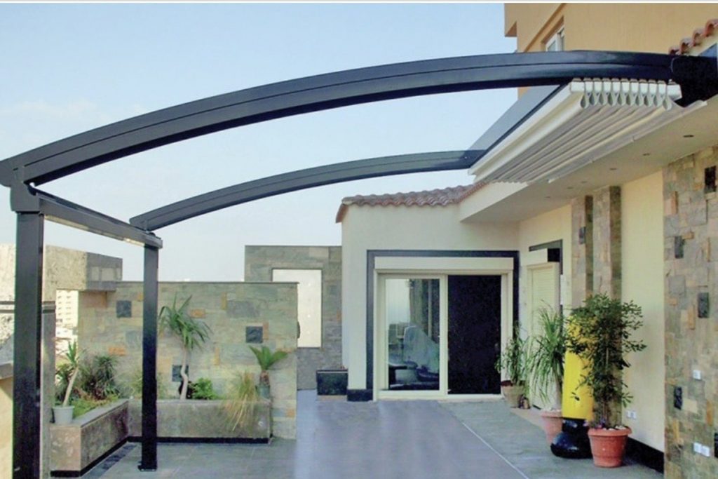 Oval Pergola 11