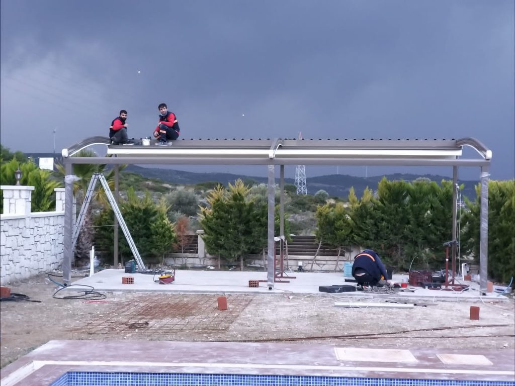 Oval Pergola 7