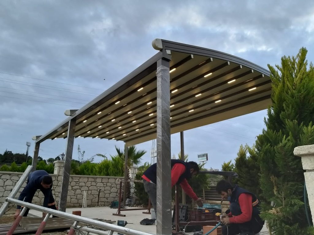 Oval Pergola 8