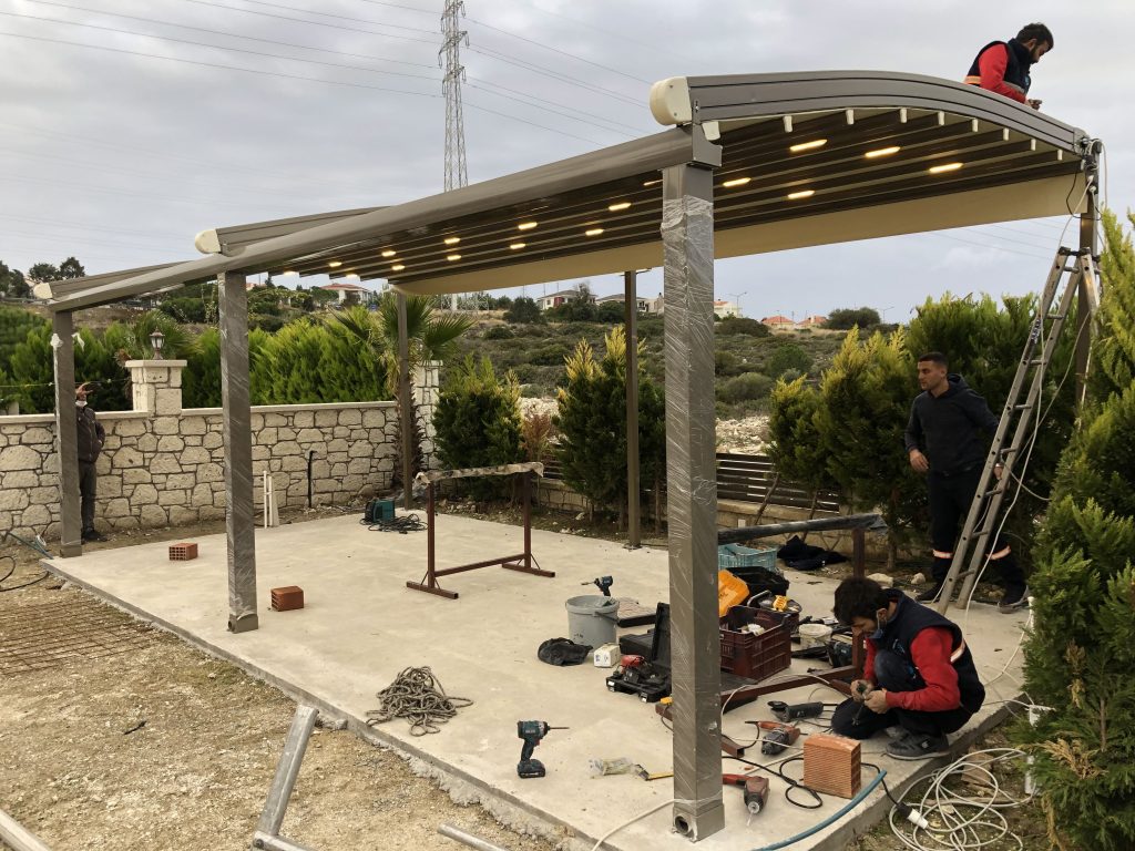 Oval Pergola 9